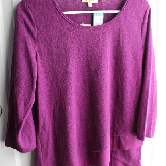 NWT Skies Are Blue Knit Top - Picture 1 of 4